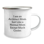 Architect Mom Gifts - Funny Architect Camping Mug for Christmas - Unique Gifts from Friends, Family and Coworkers to Architect Men and Women