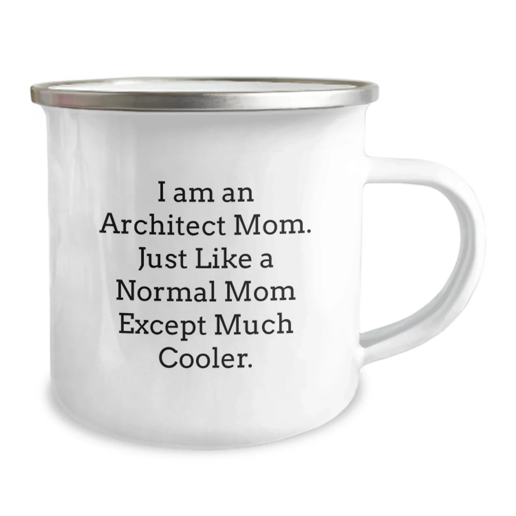 Architect Mom Gifts - Funny Architect Camping Mug for Christmas - Unique Gifts from Friends, Family and Coworkers to Architect Men and Women