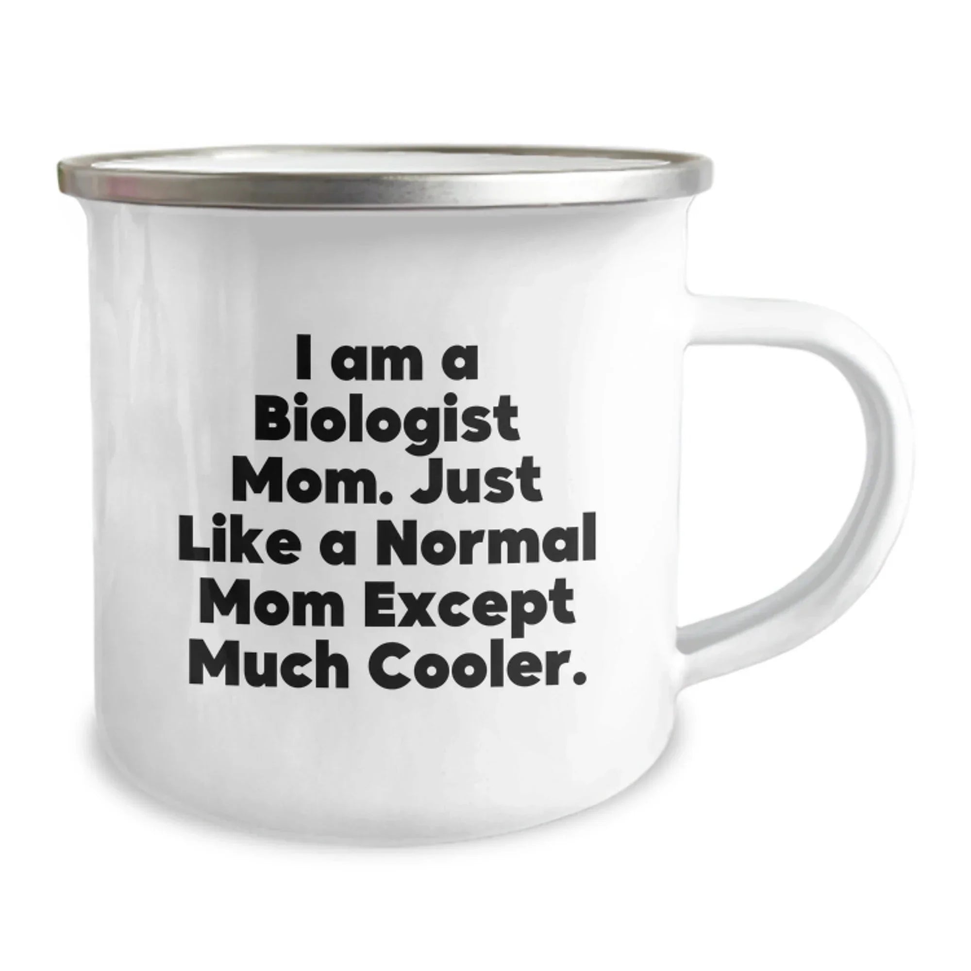 Funny Biologist Mom Christmas Camping Mug Gifts from Friends to Family