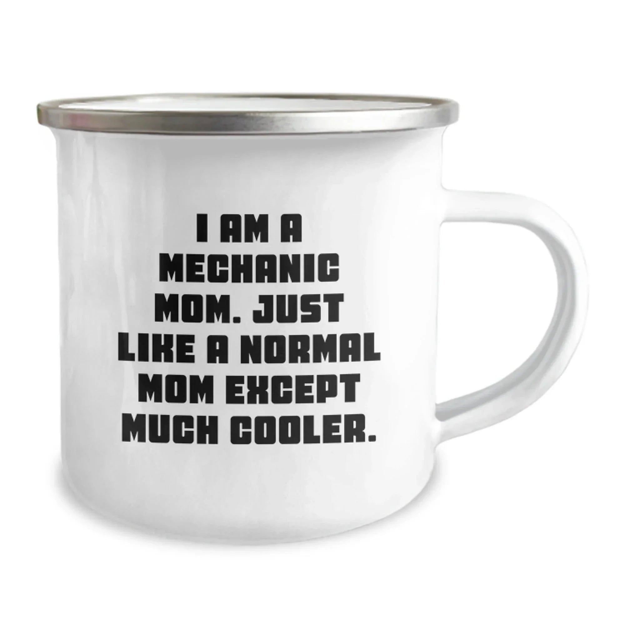 Mechanic Gifts from Mom, Funny Mechanic Mom Gifts for Mechanic Friends, Camping Mug for Graduation