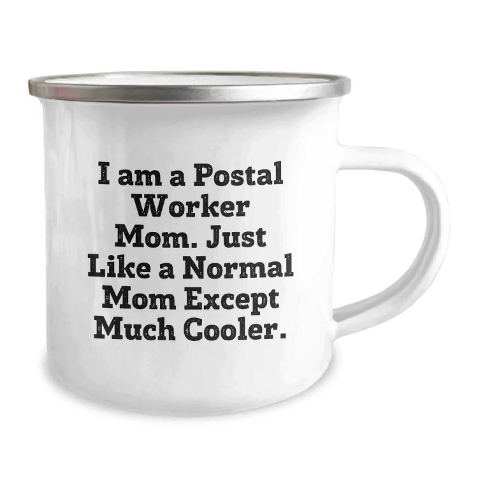 Gifts for Postal Worker, Funny Mom Christmas Camping Mug, Unique Postal Worker Gifts from Friends and Family