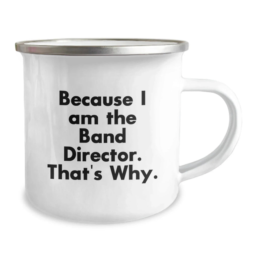 Funny Band Director Camping Mug Gifts from Men - Christmas Unique Gifts for Band Director Friends