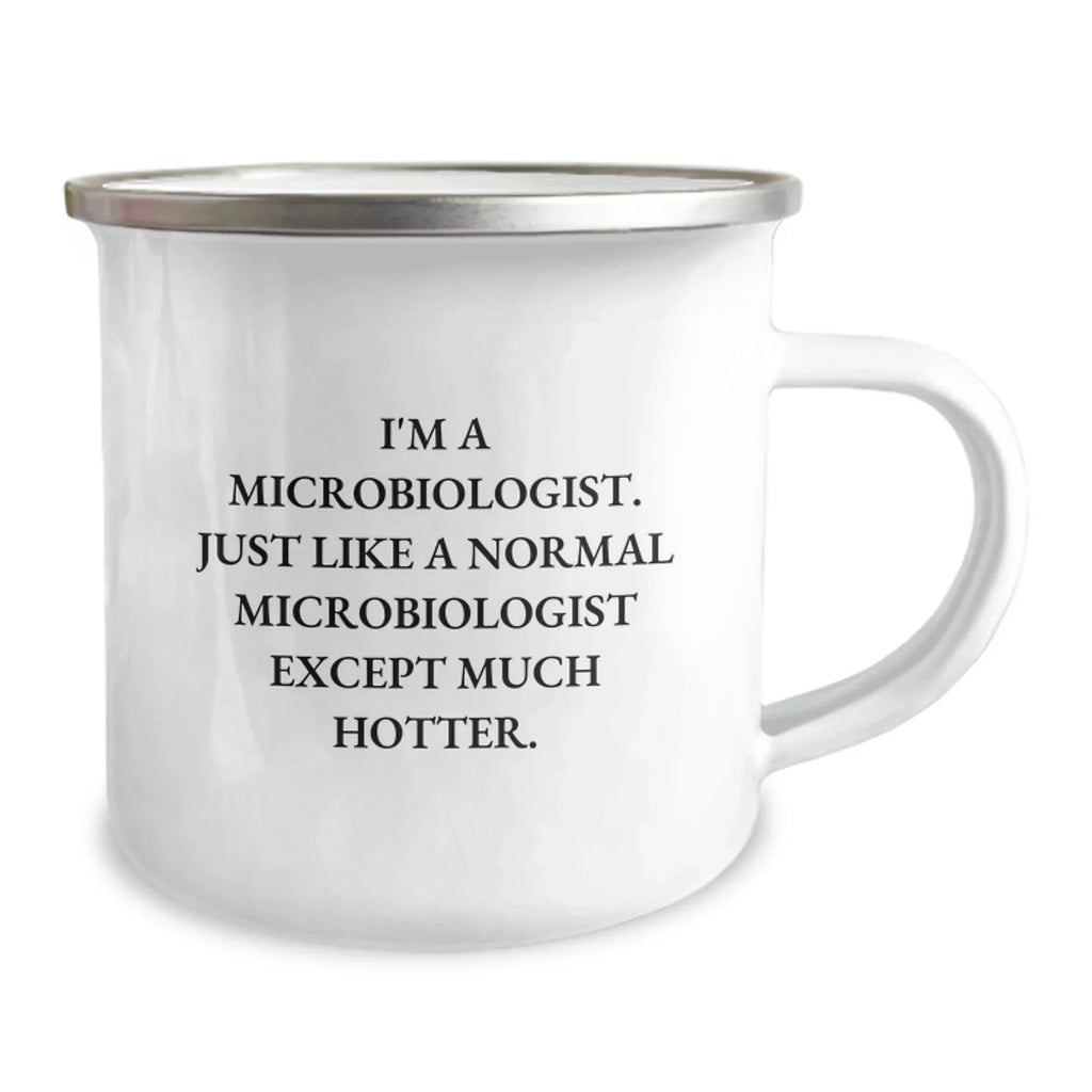 Microbiologist - "Culture Nerds Unite" - Camping Mug - Birthday Gift