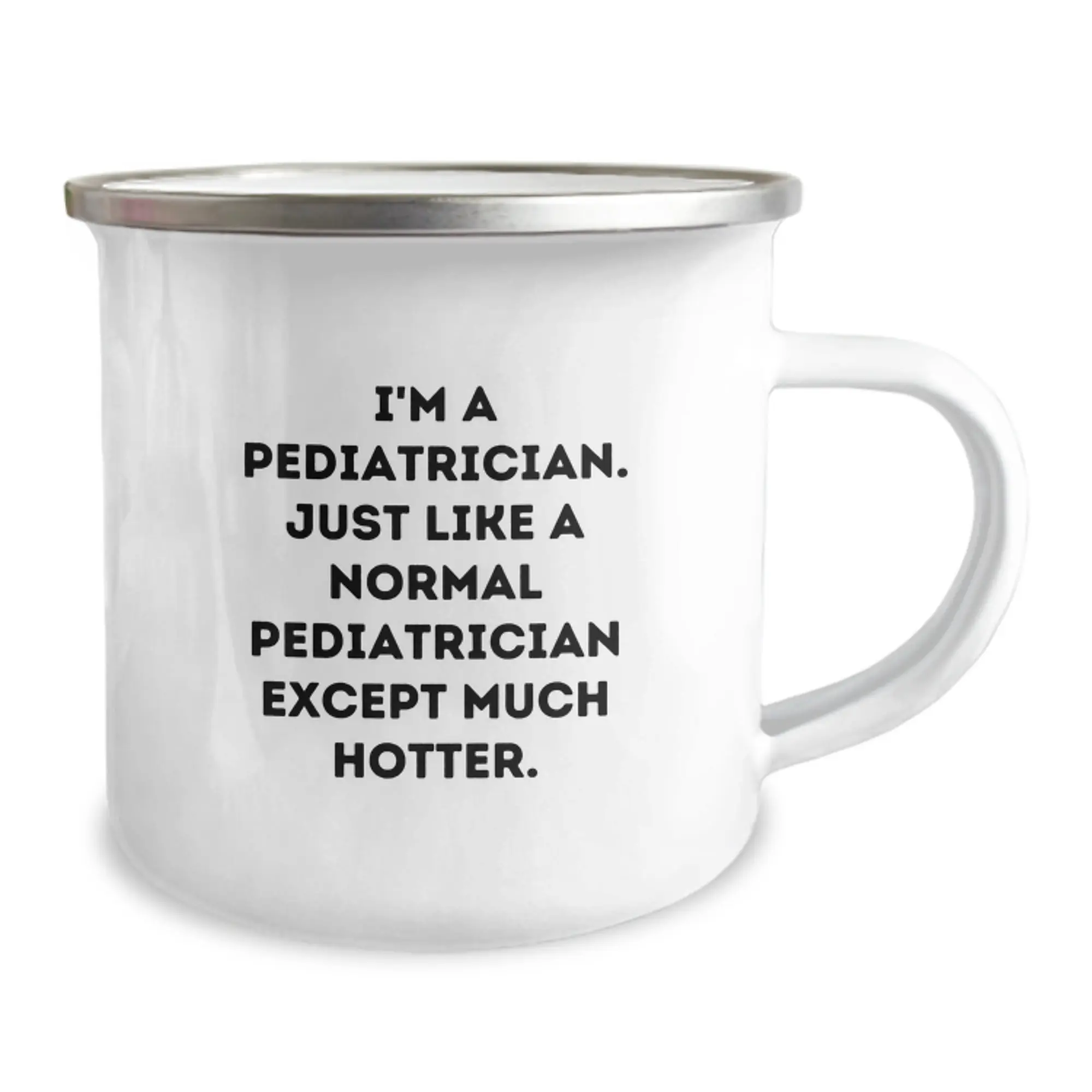 Funny Pediatrician Gifts from Friends - I'm A Pediatrician Mugs for Men, Women, Coworkers, Family - Camping Mug for Graduation Unique Gifts - Image 2