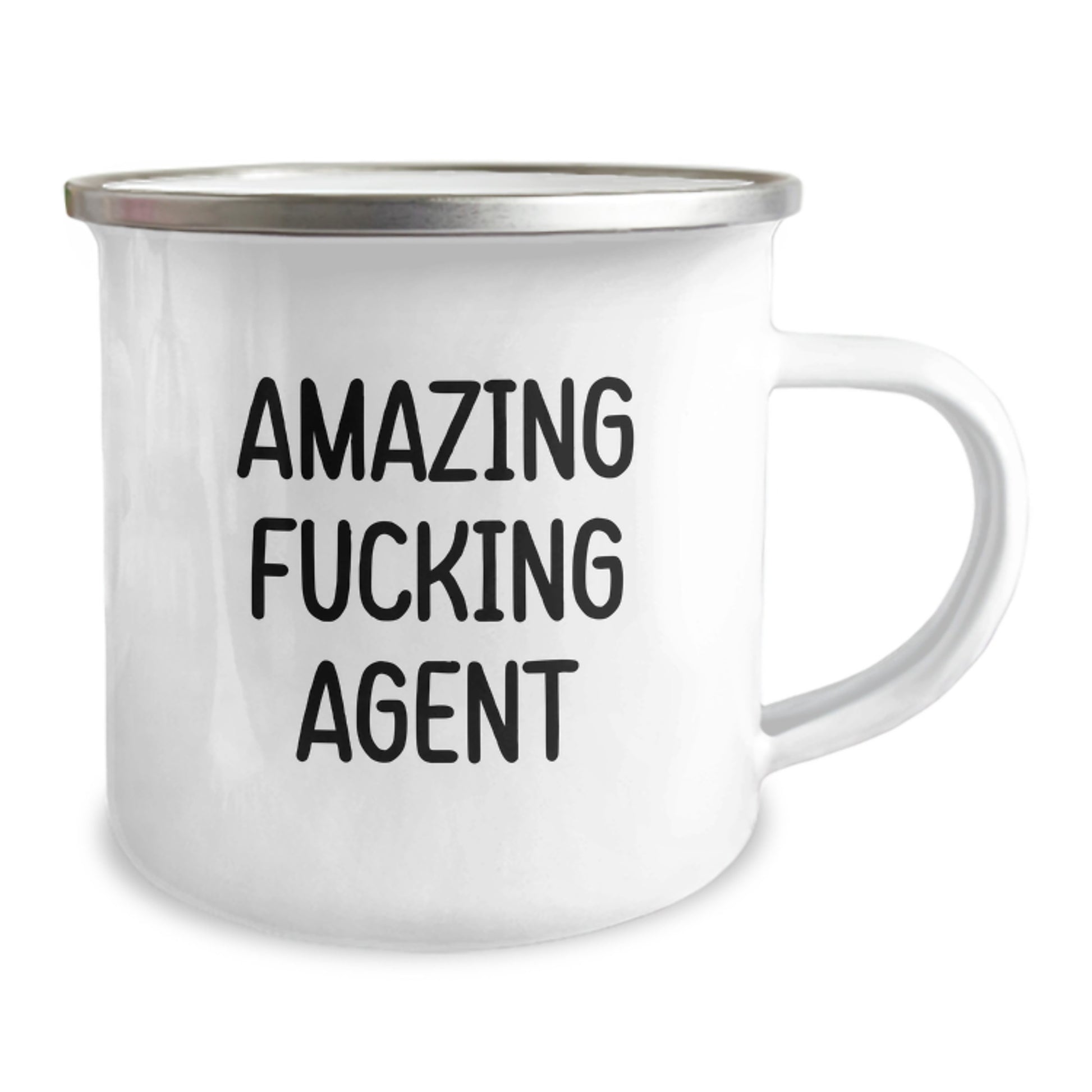 Funny Agent Camping Mug Gifts from Men to Agent Friends Christmas Unique Presents - Image 2