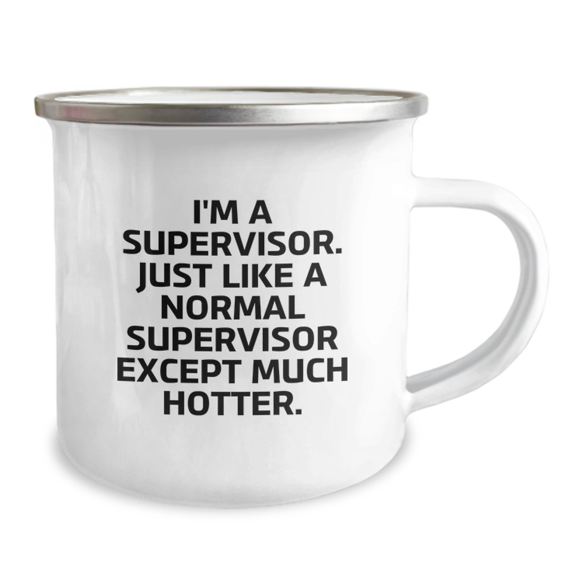 Funny Supervisor Gifts for Men, I'm A Supervisor Camping Mug, Unique Graduation Gifts from Friends - Image 2