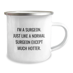 Cute Surgeon Gifts for Mom, Funny Camping Mug from Friends, Unique Mother's Day Presents for Surgeon Women - Image 2