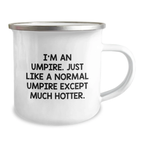 Sassy Umpire Camping Mug Essential Birthday Gift for Neighbors - Image 2
