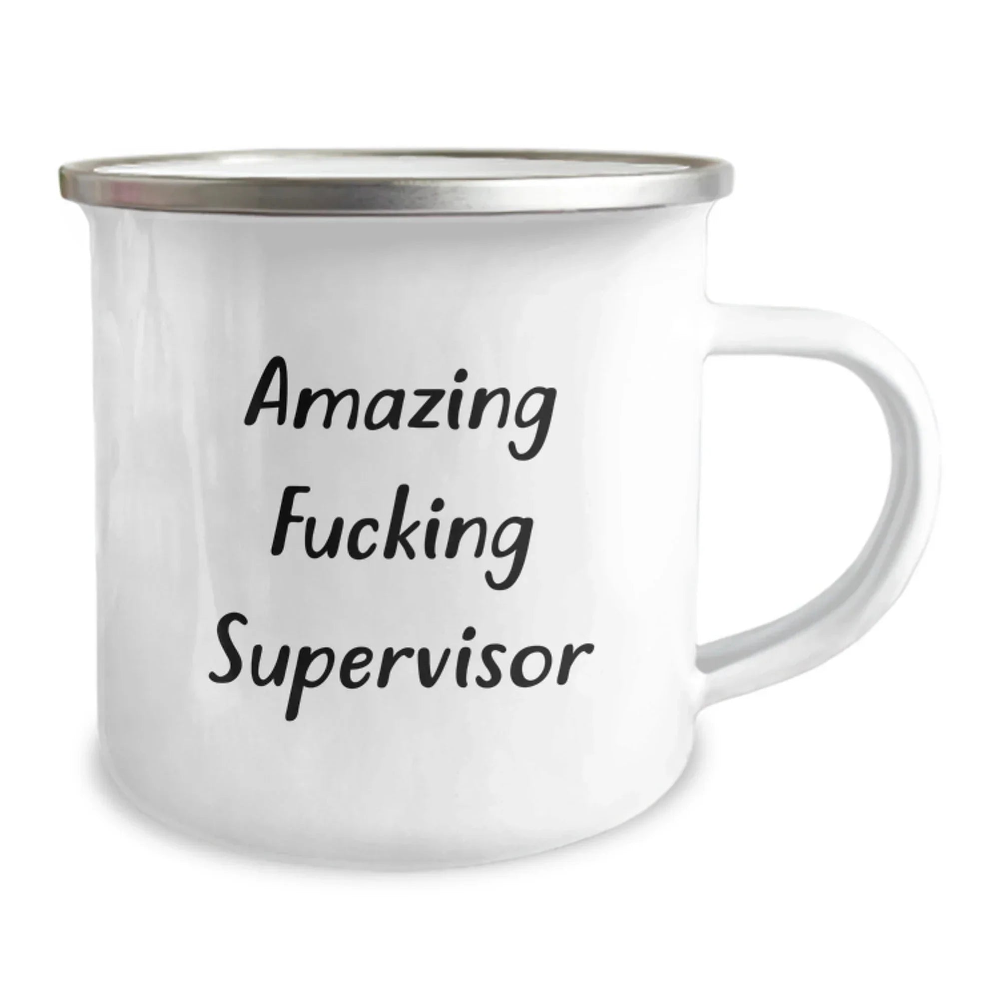 Funny Supervisor Gifts from Friends, Amazing Supervisor Camping Mug for Christmas Unique Gifts, Gifts for Supervisor Men