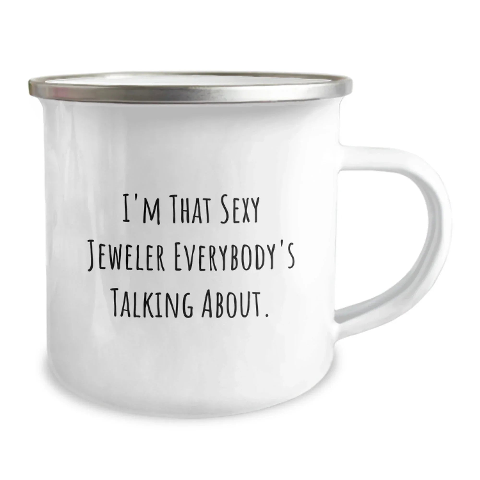 Funny Gifts from Friends - Sexy Jeweler Christmas Camping Mug for Men, Perfect Unique Gift for Women