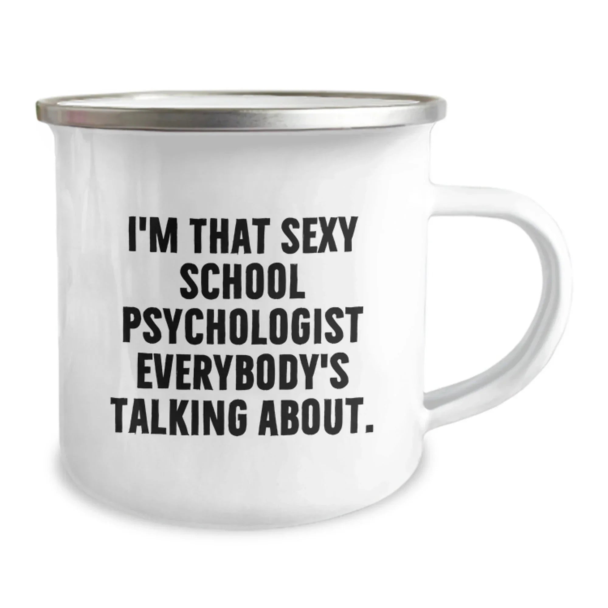 Gifts for the School Psychologist, Funny Quotes Camping Mugs, Christmas Unique Gifts from Friends, Men, Women, and Family