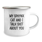 Funny Sphynx Cat Gifts from Friends - My Sphynx Cat And I Talk Shit About You - Unique Graduation Gifts for Women - Image 2