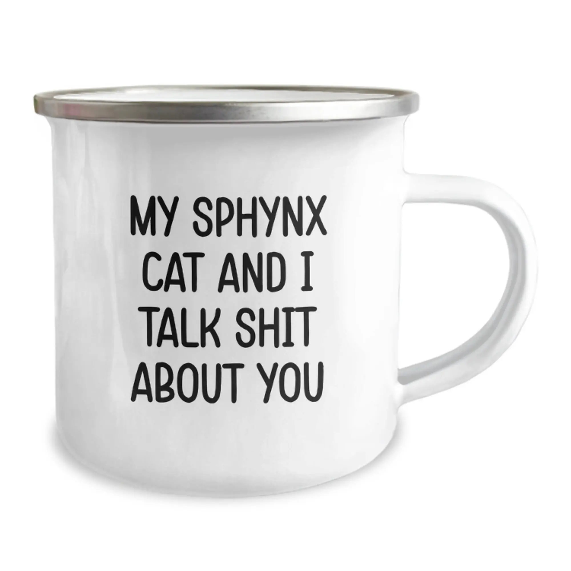 Funny Sphynx Cat Gifts from Friends - My Sphynx Cat And I Talk Shit About You - Unique Graduation Gifts for Women - Image 2