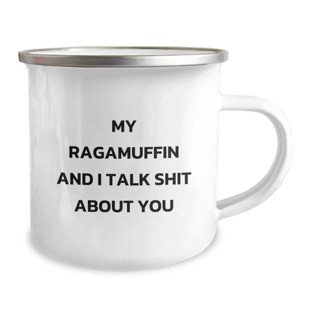 Funny Ragamuffin Cat Gifts for Men, Women, Friends and Family - Camping Mug for Graduation Unique - Image 2