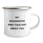 Funny Ragamuffin Cat Gifts for Men, Women, Friends and Family - Camping Mug for Graduation Unique - Image 2