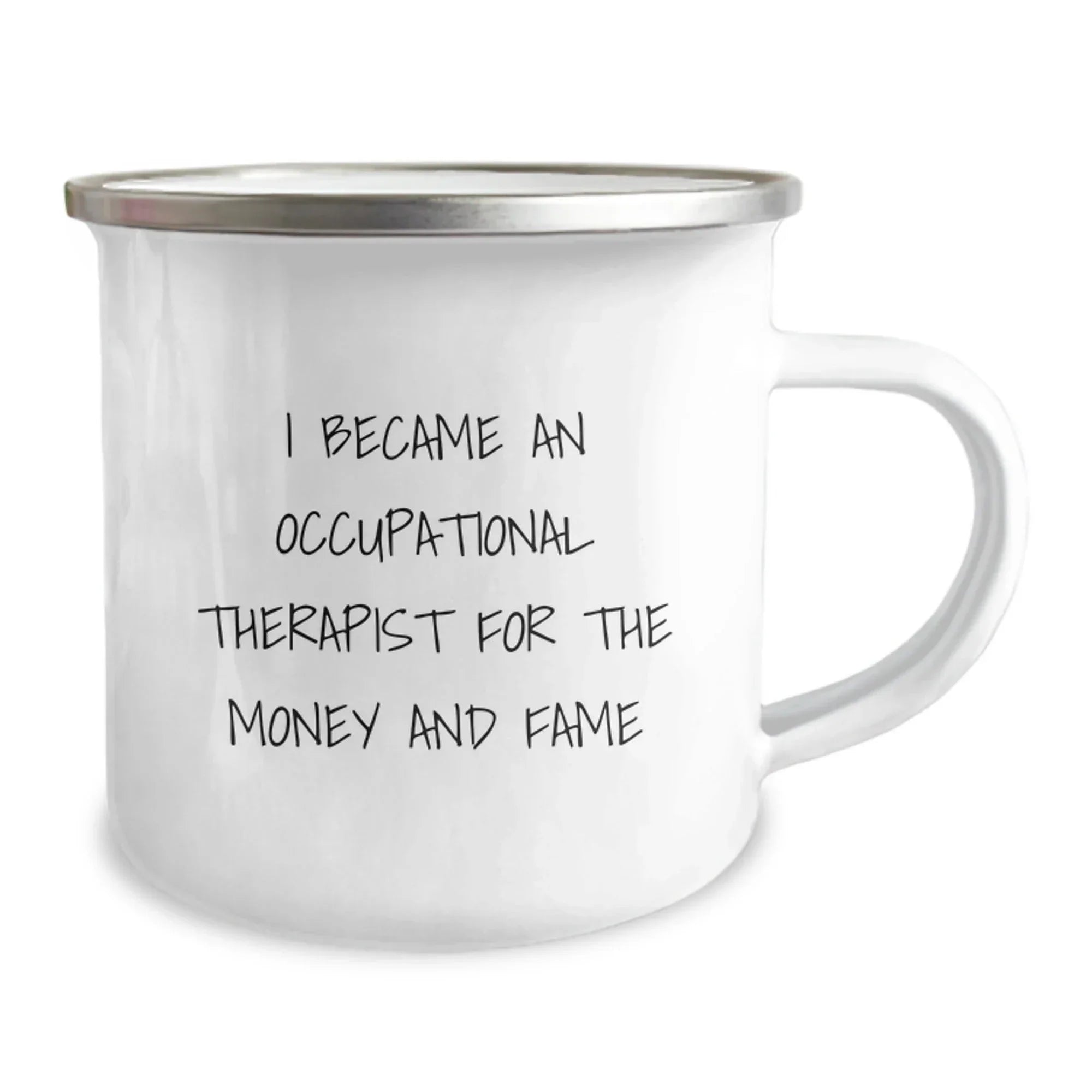 Occupational Therapist Gifts from Friends Funny Camping Mug for Birthday