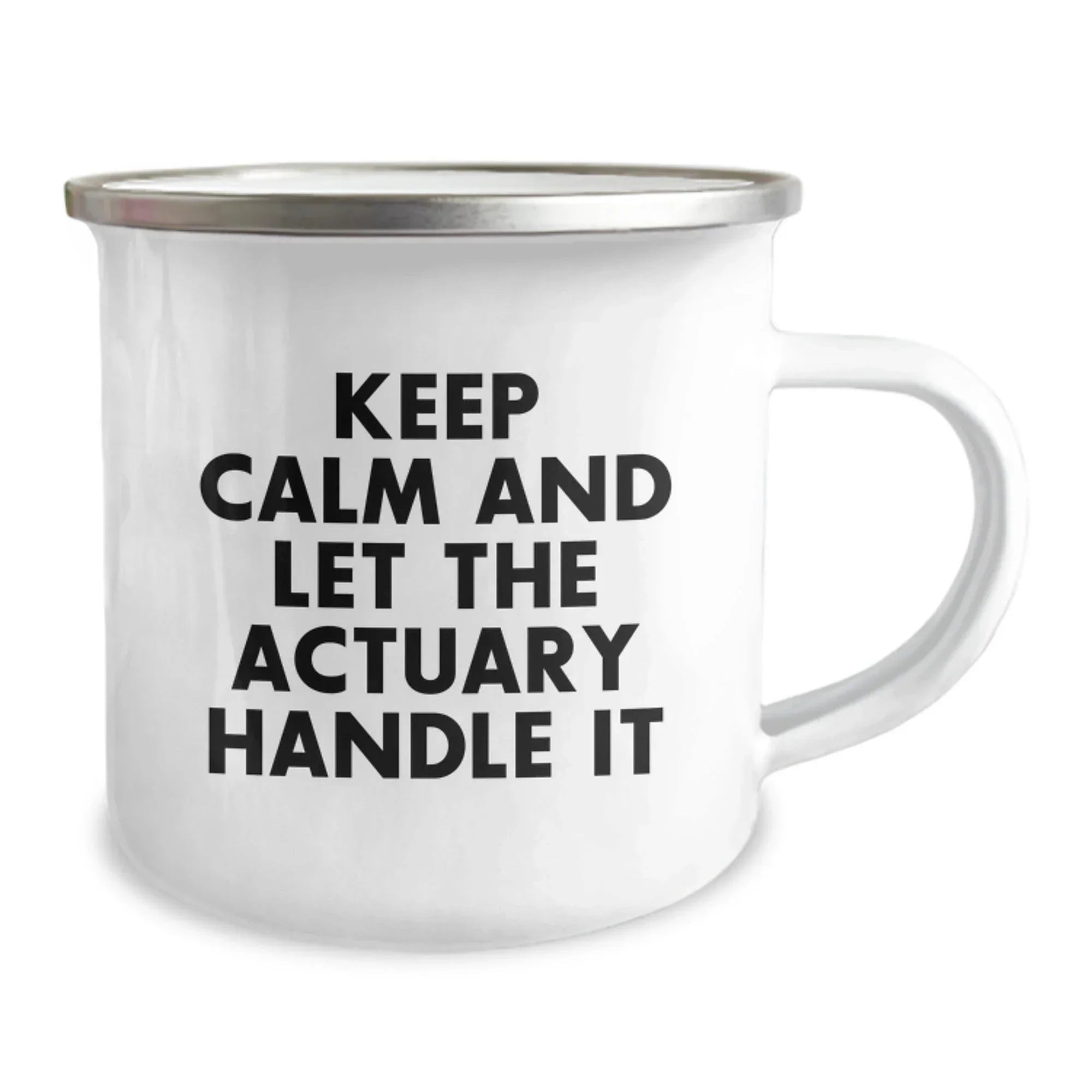 Actuary Gifts, Camping Mug, Funny Quote, Birthday Unique Gifts from Friends for Actuary