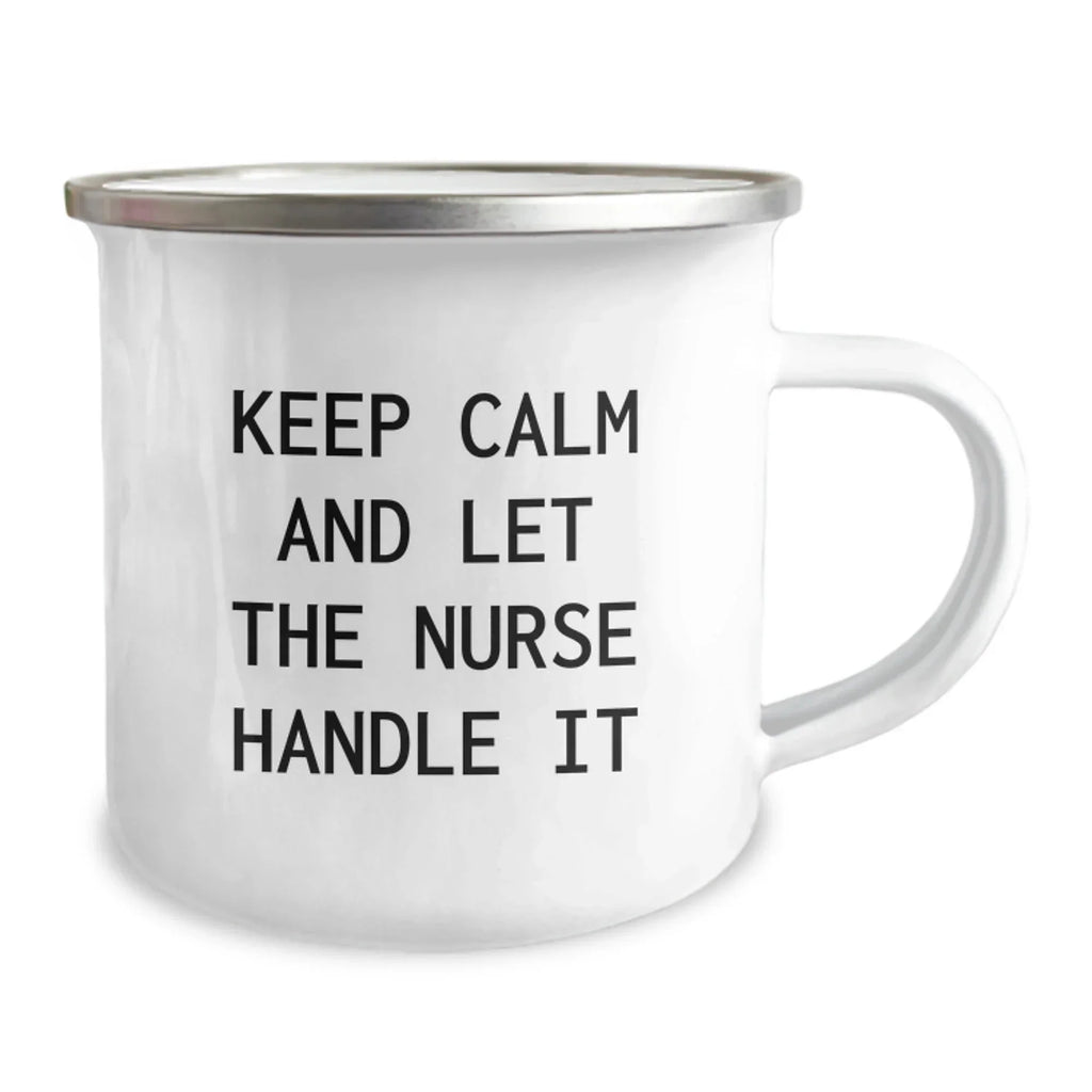 Funny Nurse Camping Mug Gifts for Nurses, Christmas Unique Gifts from Friends to Nurses
