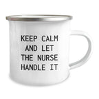 Funny Nurse Camping Mug Gifts for Nurses, Christmas Unique Gifts from Friends to Nurses