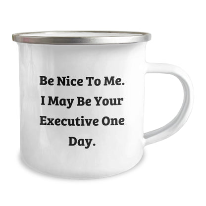 Funny Executive Gifts for Christmas Unique Gifts from Friends to Executive Men, Camping Mug for Executive - Image 2