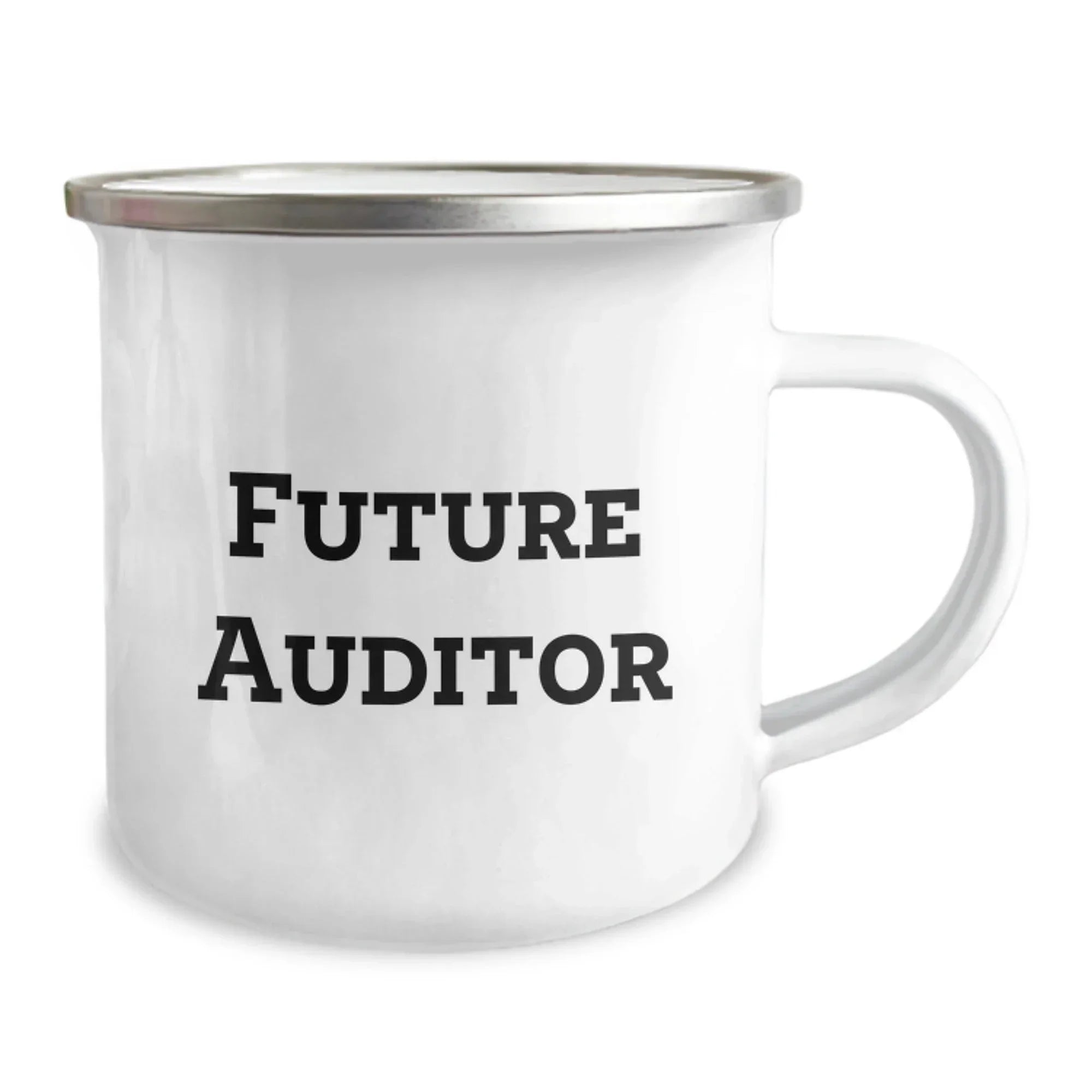 Funny Future Auditor Gifts, Auditor Camping Mug, 'You're the Future of Auditing!' - Gifts from Friends for Auditor's Birthday