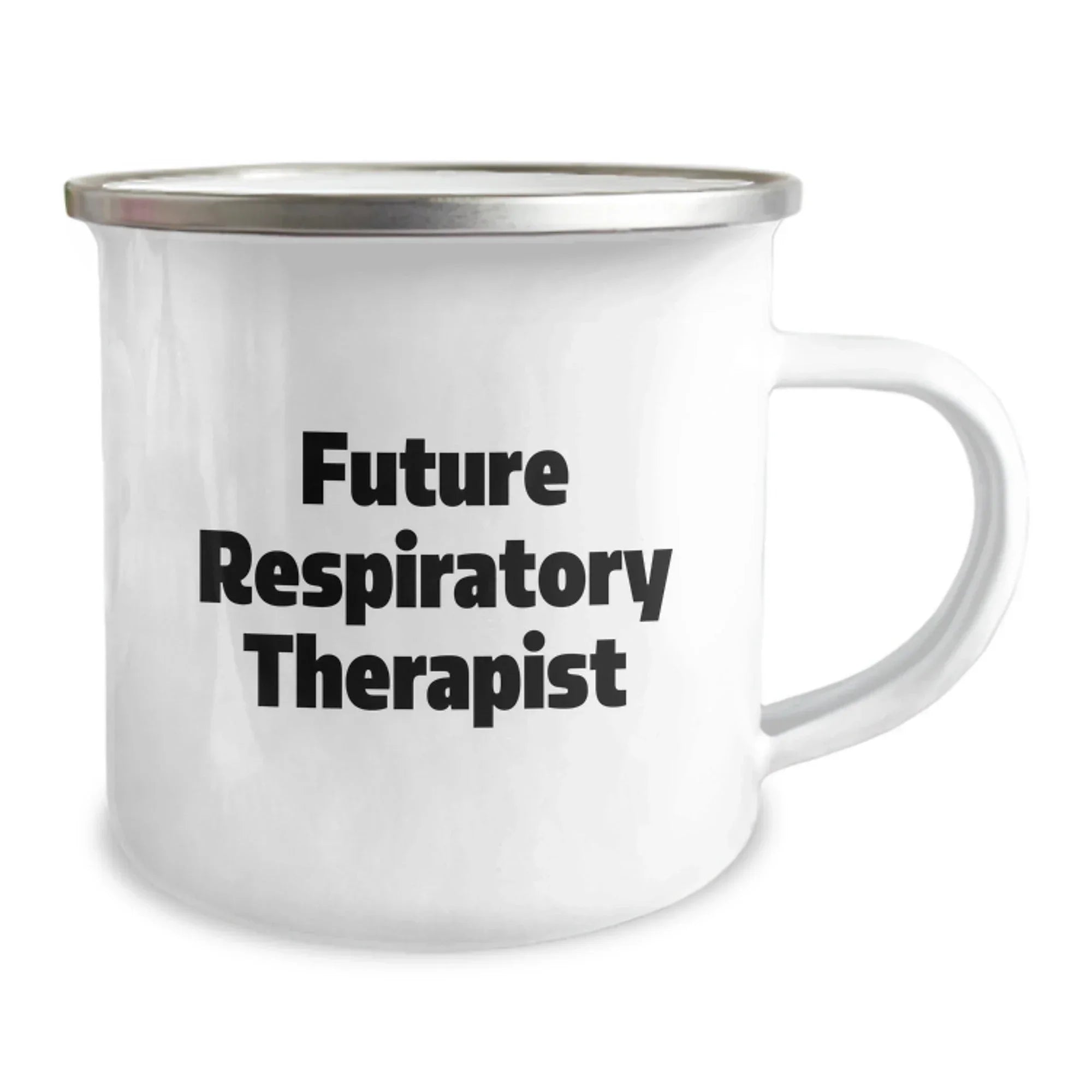 Funny Inspirational Gifts for Respiratory Therapist Men, Stainless Steel Camping Mug with Future Respiratory Therapist Quote, Unique Christmas Unique Gifts from Friends