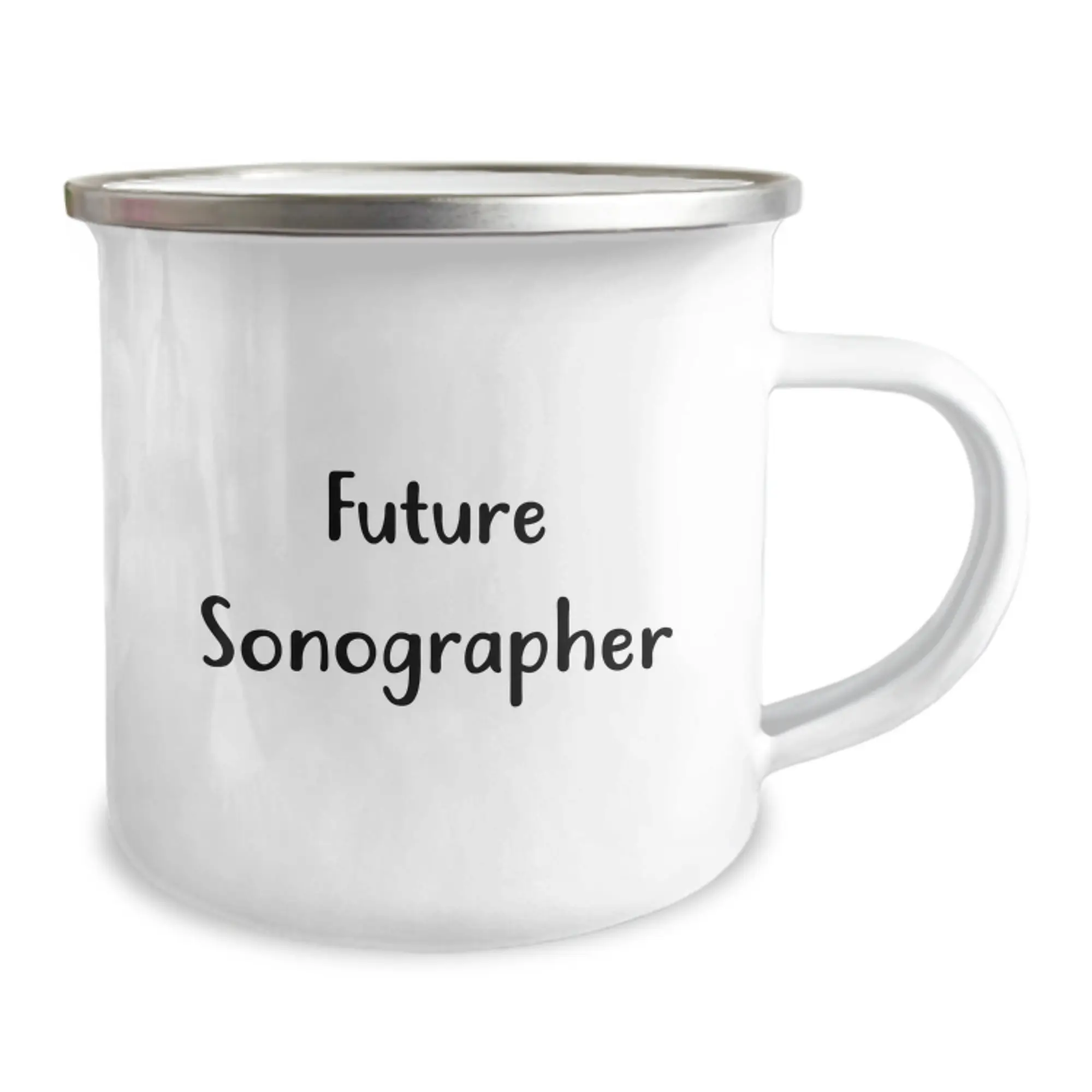 Gifts from Friends to Future Sonographer, Birthday Unique Gifts for Sonographer, Funny Camping Mug with Inspirational Quote - Image 2