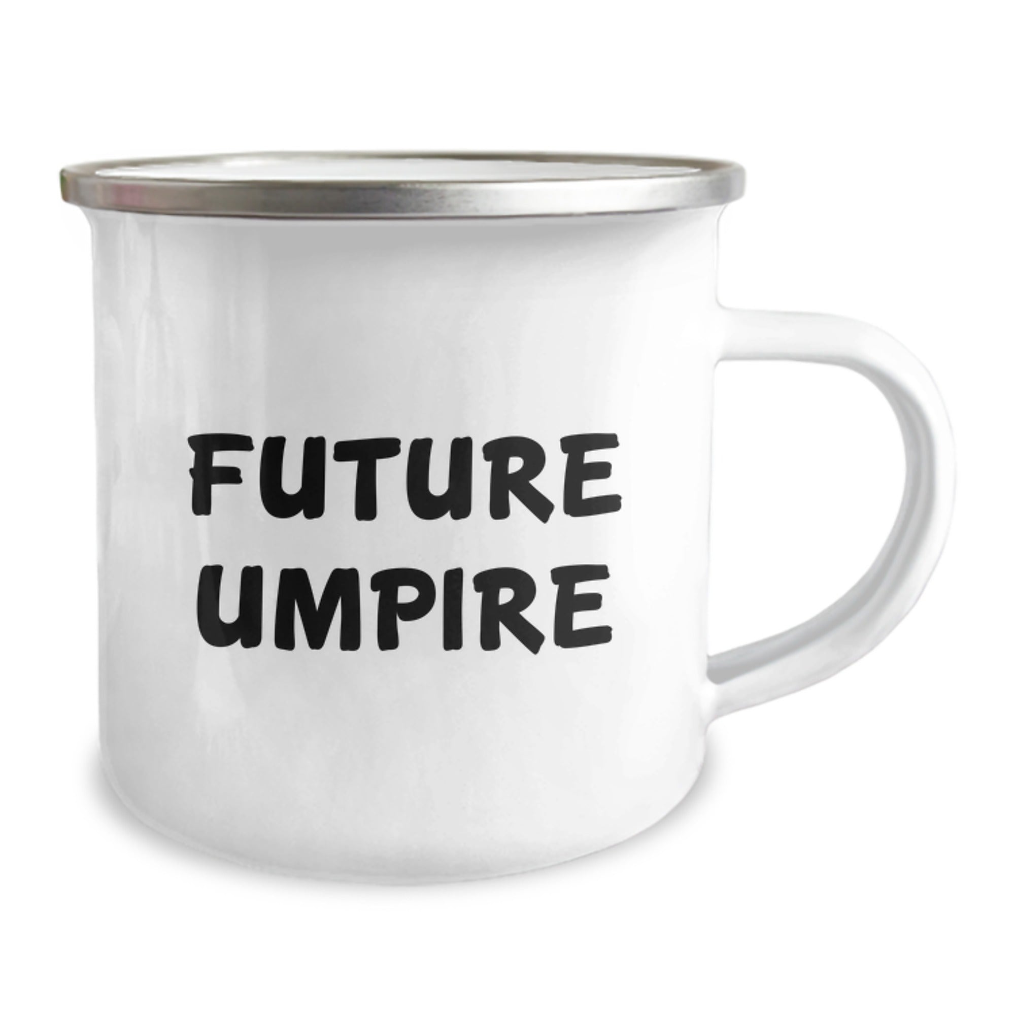 Funny Umpire Gifts for Him, Birthday Unique Gifts from Friends, Umpire Camping Mug with Future Umpire Quote - Image 2