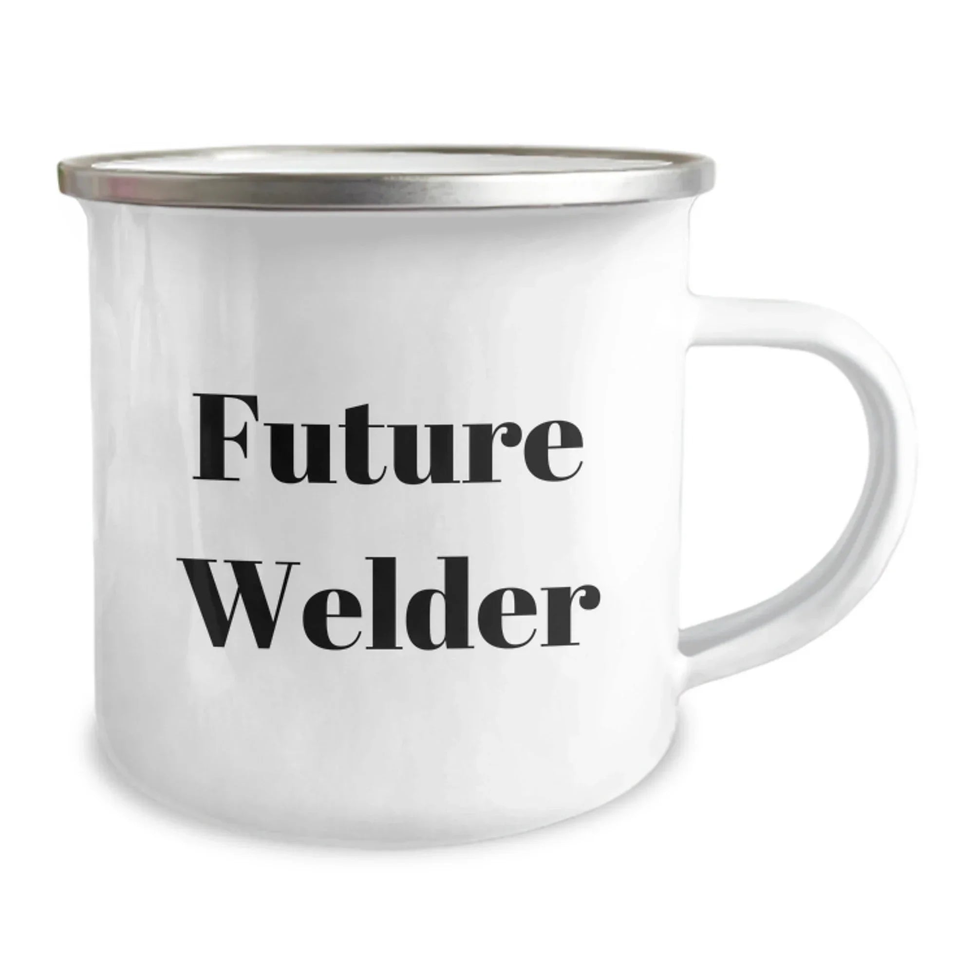 Funny Welder Gifts for Him Christmas Unique Ideas Camping Mug - 'I'm not lazy, I'm just conserving energy for welding' from Friends