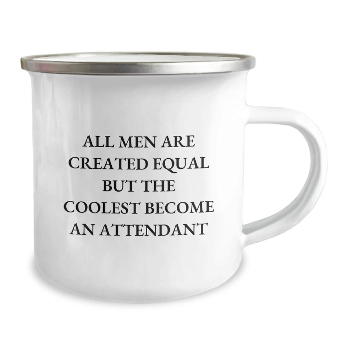 Christmas Gift for Her - All Men Are Created Equal, A Cool Attendant - Image 2