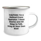 Crane Operator Humor Funny Gifts from Friends to Crane Operator Men for Christmas Unique