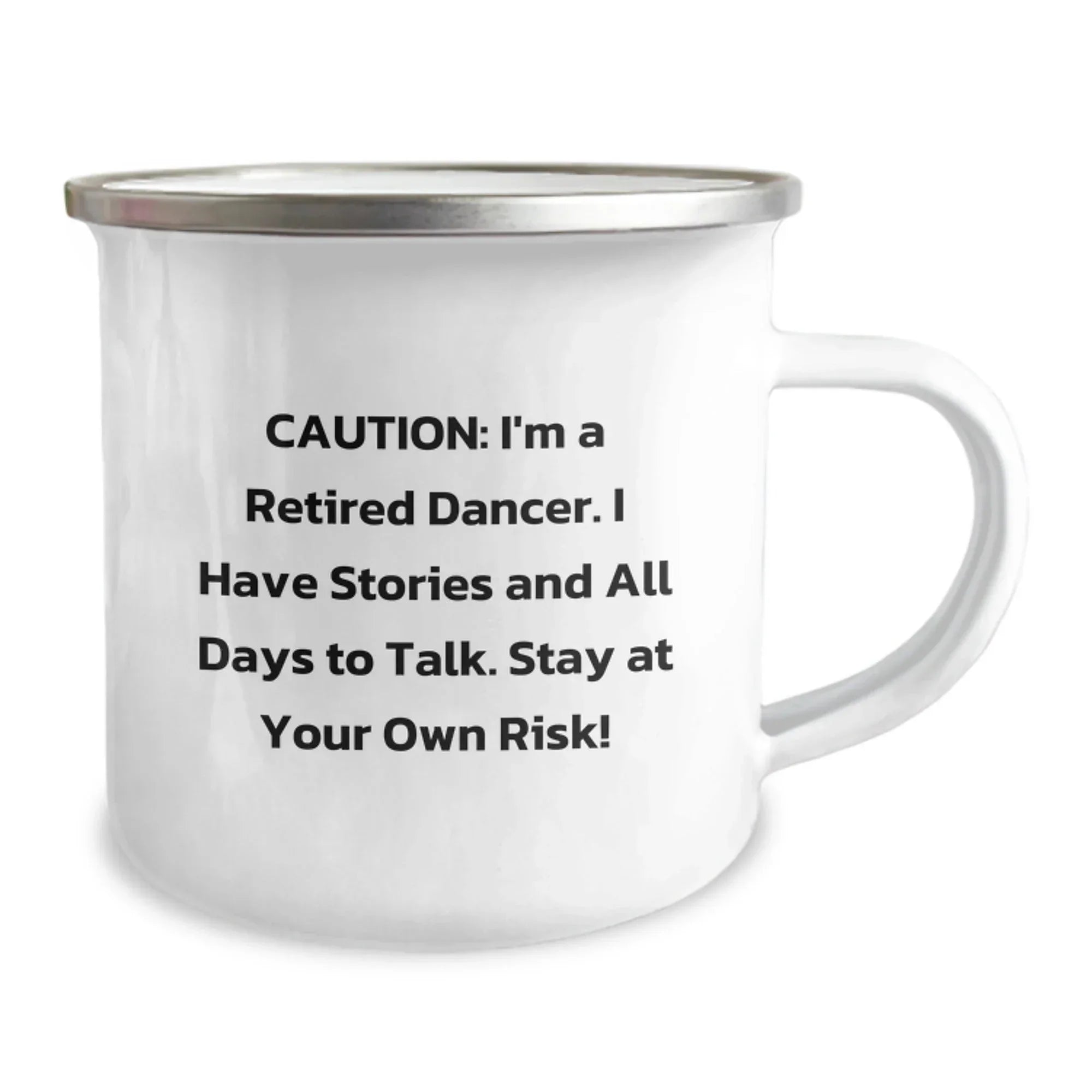 Funny Dancer Gifts from Men to Women on Christmas Unique - Retired Dancer Camping Mug for Dancers