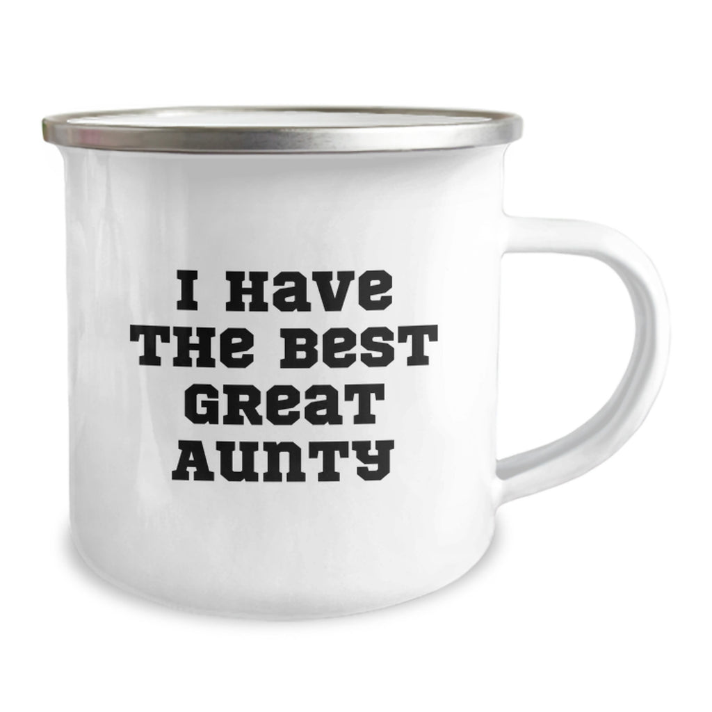 Aunty Gift I Have The Best Great Aunty - Cheerful Camping Mug Keepsake - Image 2