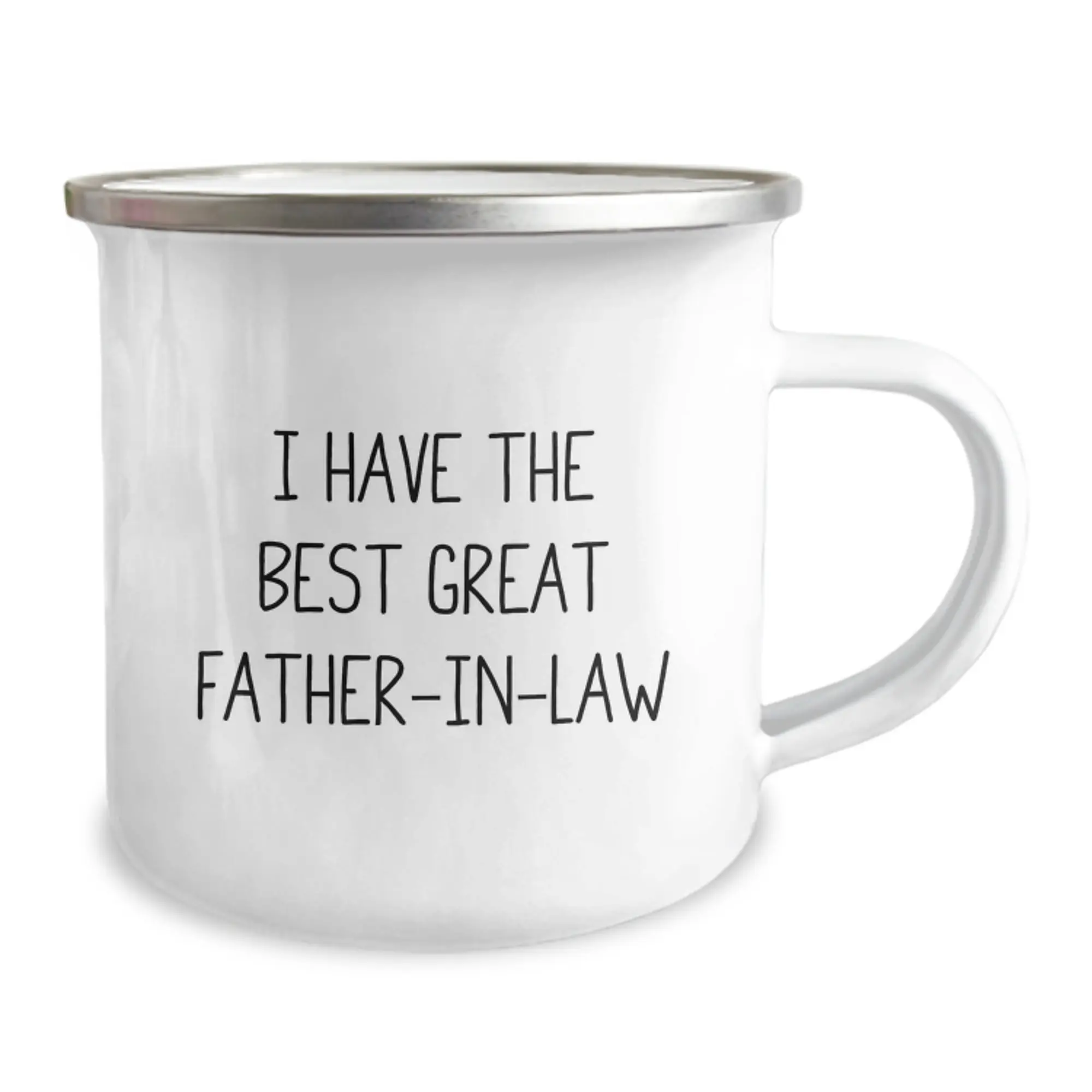Funny Father-in-law Camping Mug Gifts from Family for Best Great Father-in-law on Birthday - Image 2