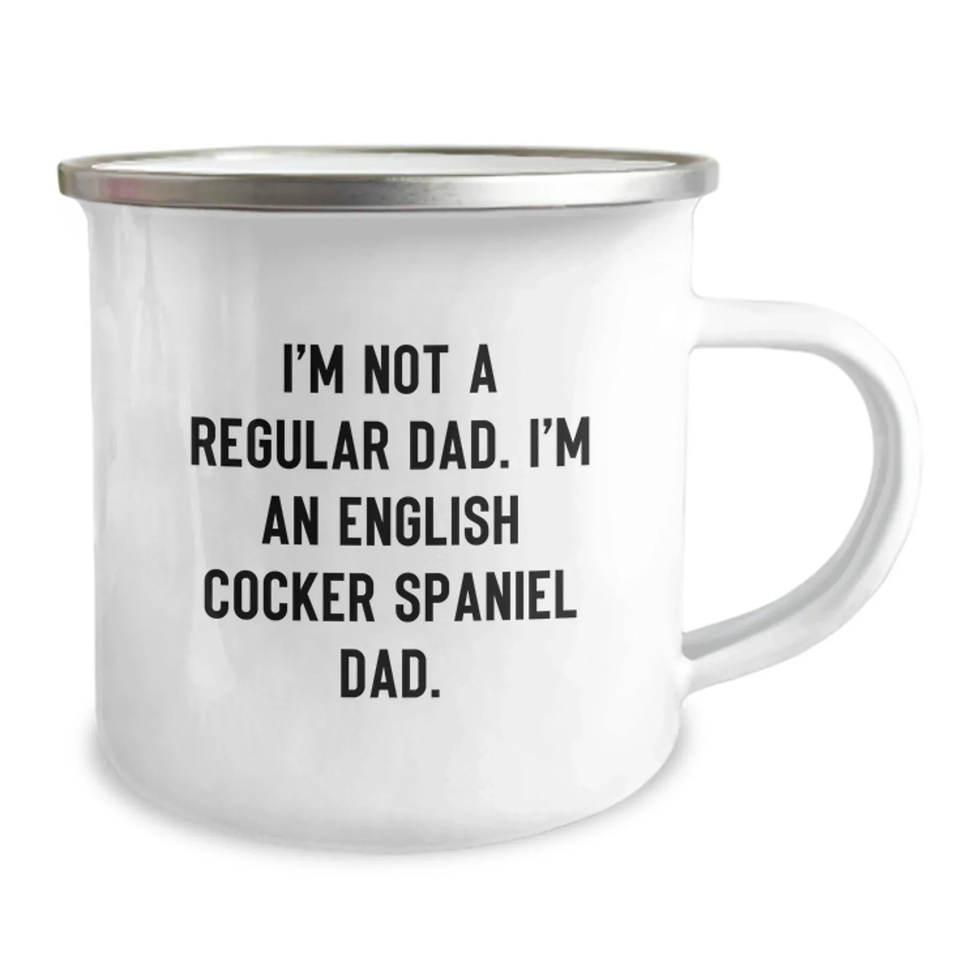 English Cocker Spaniel Dog Lover Funny Gifts for Dad Christmas Unique Mug, Perfect Camping Companion for Men, English Cocker Spaniel Dog Dad Enthusiast, Funny Quote for Dad English Cocker Spaniel Dog