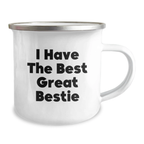 Gifts from Friends, Funny Bestie Quote Camping Mug, Unique Mother's Day Unique Gifts for Bestie - Image 2