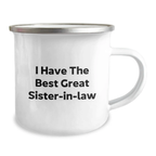 Funny Sister-in-law Gifts from Men, Women, and Friends, Great Sister-in-law Camping Mug for Father's Day Unique Gifts - Image 2