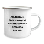 Barber Mug – But The Coolest Become A Barber Birthday Gift for Friends - Image 2