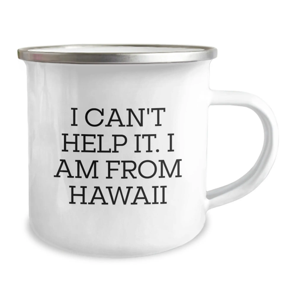 Funny Hawaii Camping Mug for Friends Gifts from Men to Hawaii Enthusiasts - Birthday Unique Gifts for Hawaii Lovers - Image 2