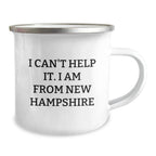 Funny New Hampshire Camping Mug Gifts from Friends and Family for Men and Women who Love the Granite State Perfect for Christmas Unique Items