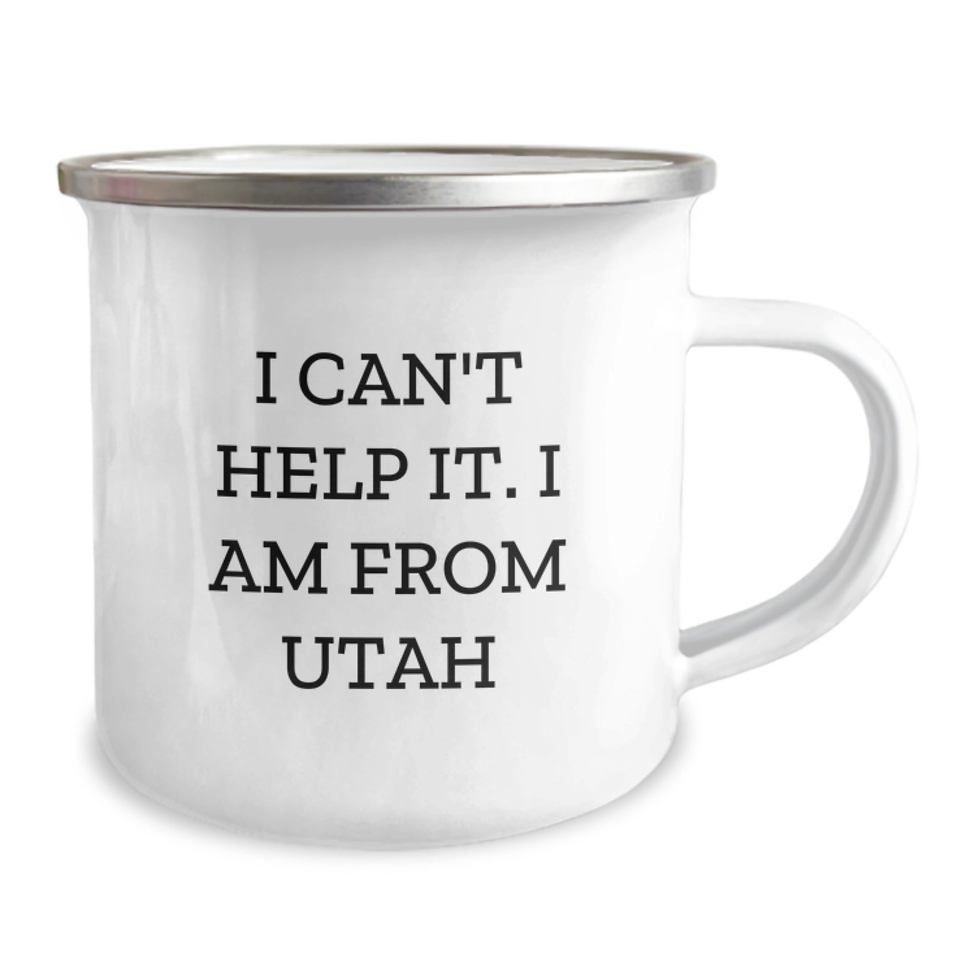 Utah Gifts for Men - Funny 'I Can't Help It. I Am From Utah' Camping Mug, Christmas Unique Gifts from Friends or Family - Image 2