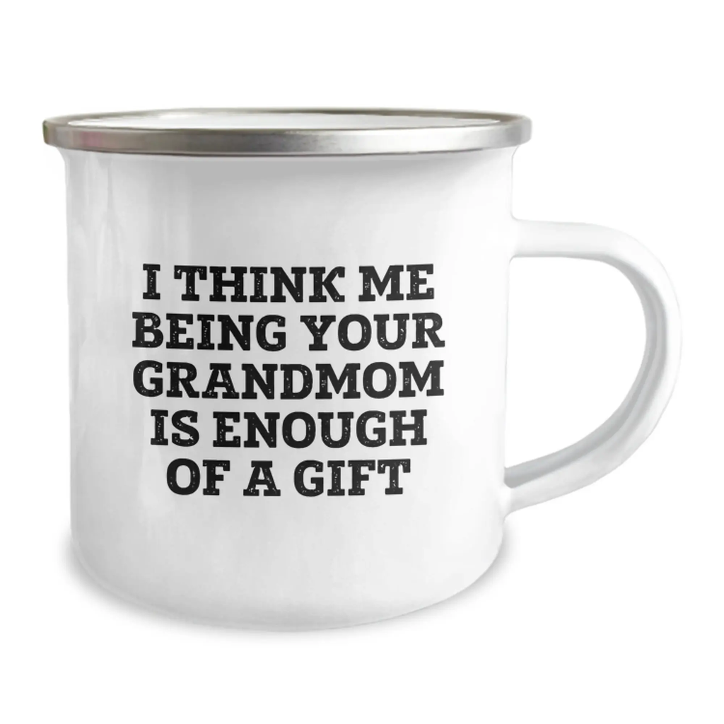 Grandmom Keepsake Camping Mug for Him Birthday Gift Warm Memories - Image 2