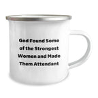 Funny Attendant Inspired Camping Mug Gifts from Men to Women, Perfect for Attendant Enthusiasts, Unique Christmas Unique Gifts for Attendant Friends and Family