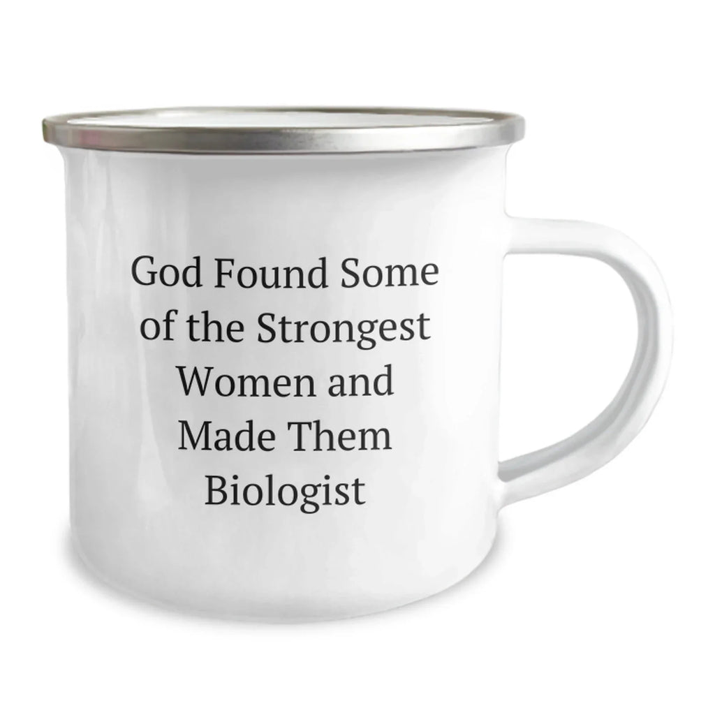 Funny Biologist Gifts from Men to Women, Biologist Camping Mug for Christmas Unique Gifts