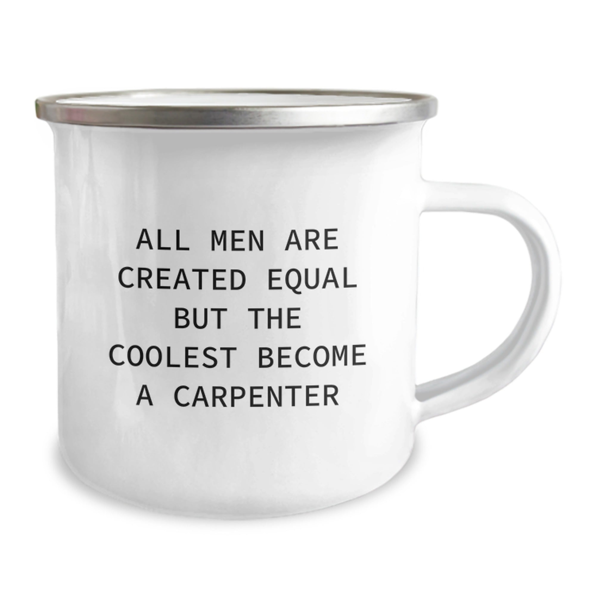 Birthday Gift Camping Mug for Her – Carpenter Keepsake 'Coolest Become A - Image 2
