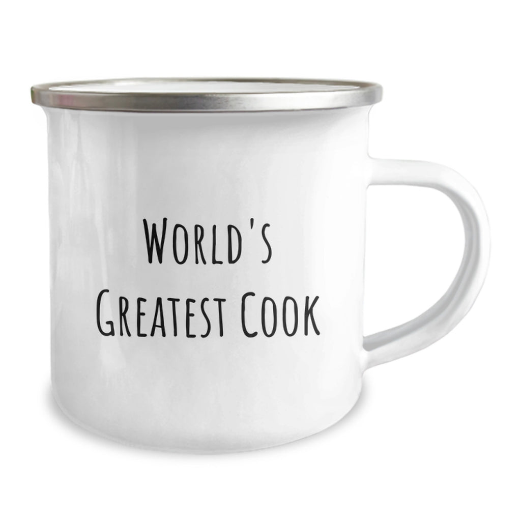 Cook Gift for Him World's Greatest Cook Camping Mug Keepsake - Image 2