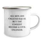 Funny Civil Engineer Gifts from Mom - Mother's Day Unique Camping Mug for Dad's Love of Engineering and Adventure - Image 2