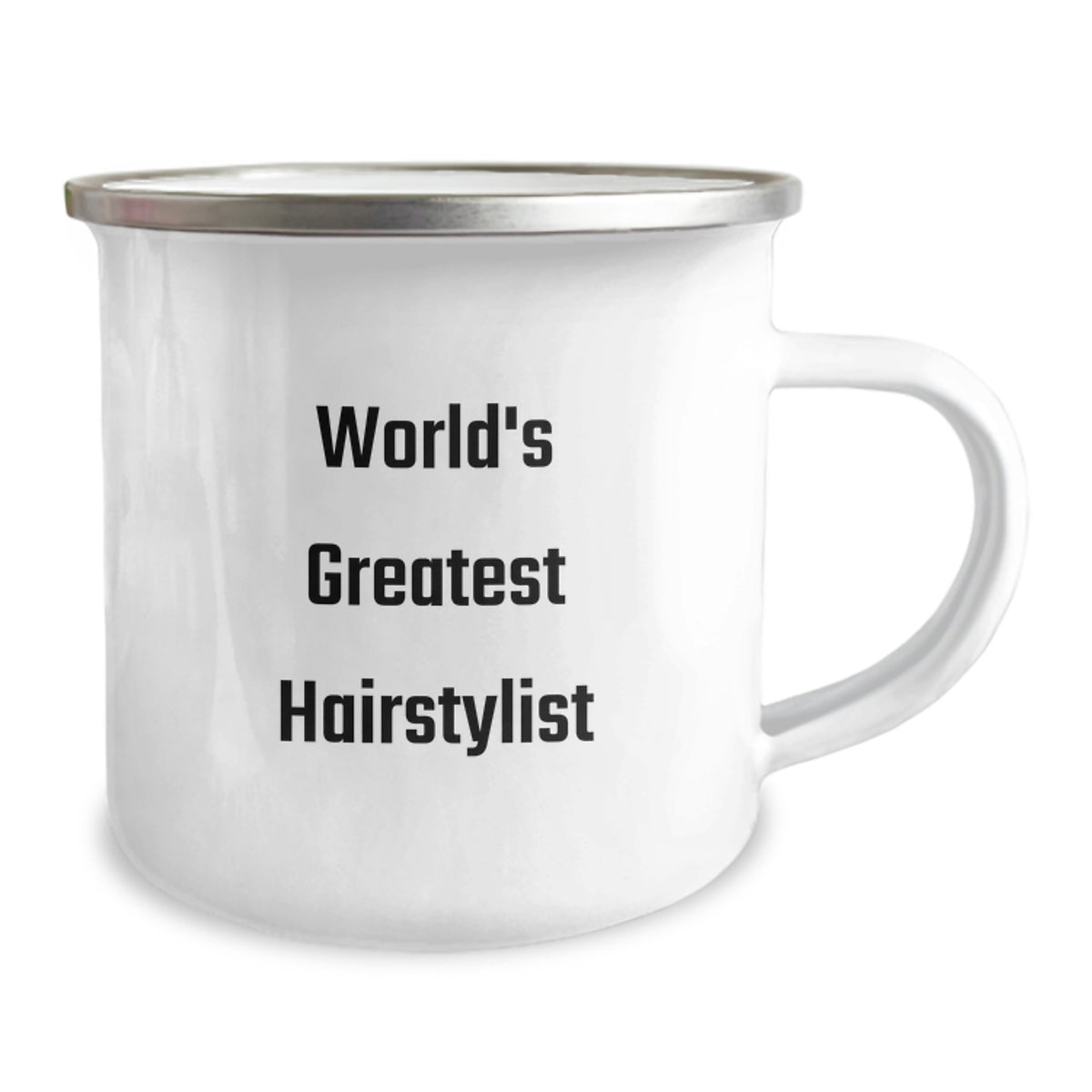 Hairstylist Gift for Him World's Greatest Keepsake Camping Mug - Image 2