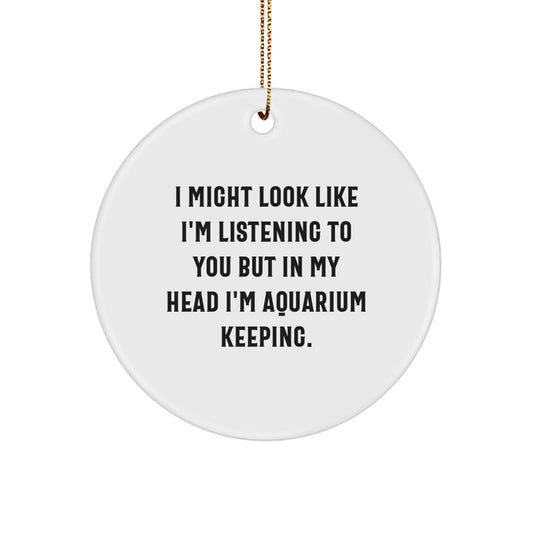 Funny Aquarium Keeping Gifts from Men to Friends and Family for Christmas - Image 1