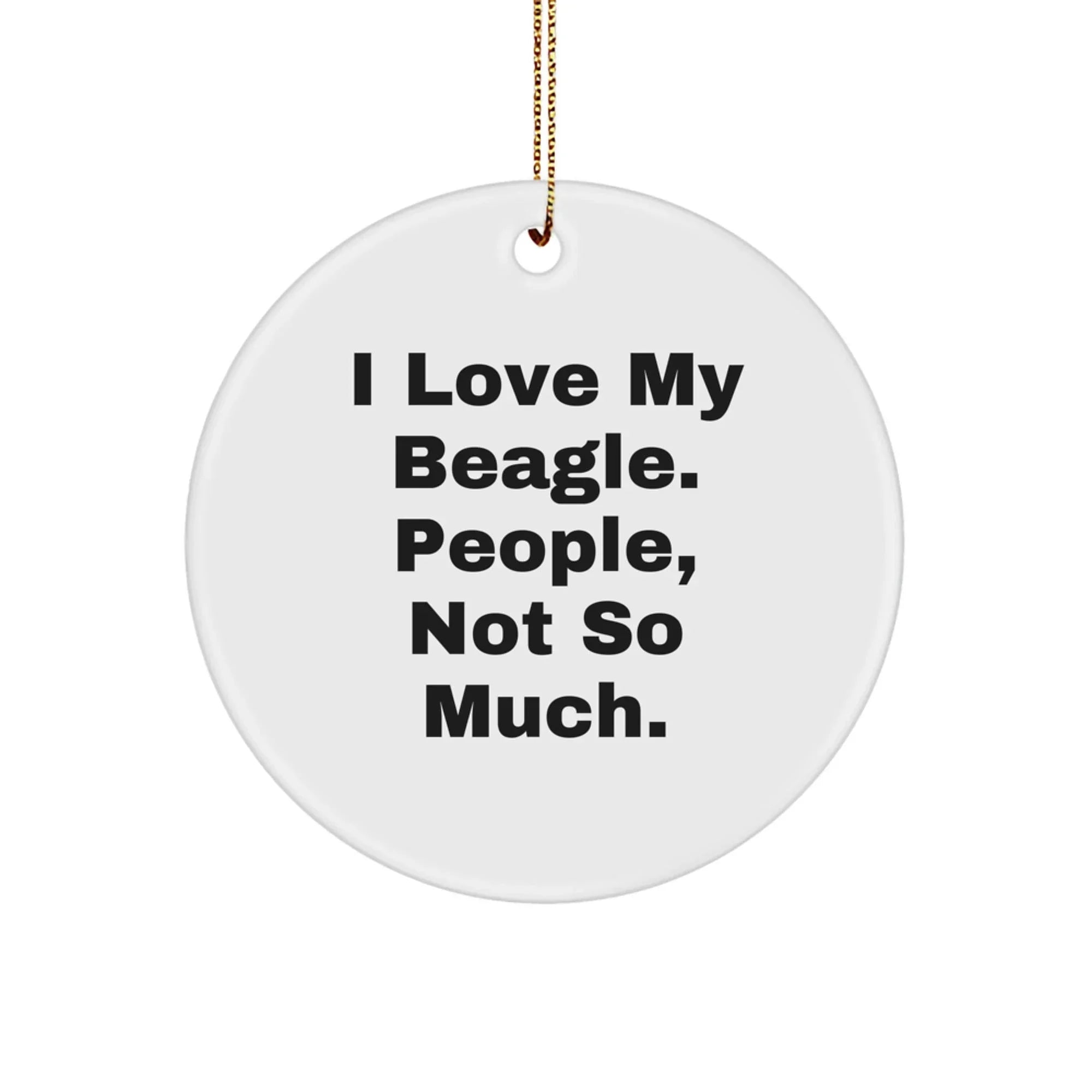 Funny Beagle Dog Lover Gifts from Friends to Family Members for Christmas Unique